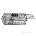 Zwart poeder gecoate metalen val